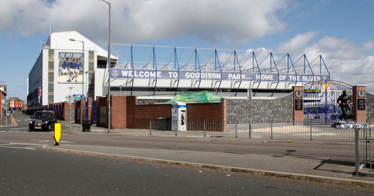 Outside Goodison Park Everton Fans May Have To Wait Until Next Season