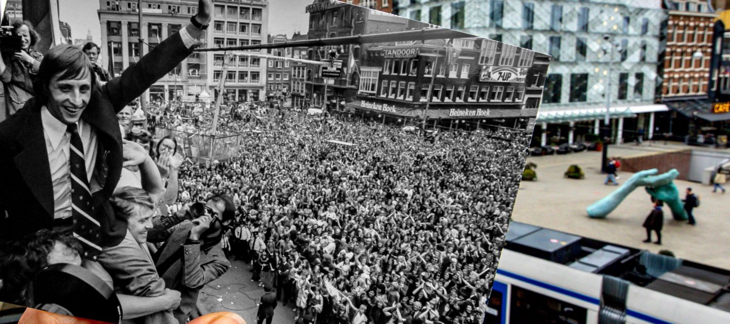 Johan Cruijff is overal. Nog steeds