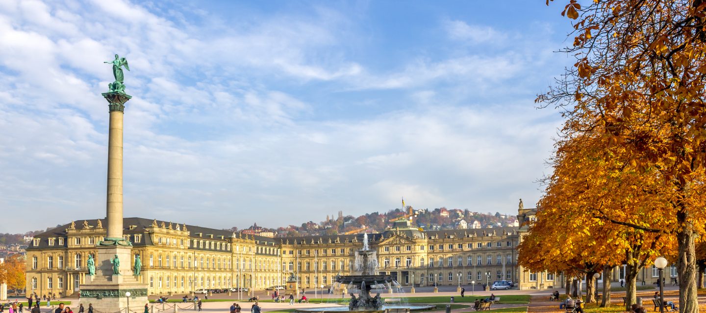 Stuttgart Schlossplatz Shutterstock 379231528